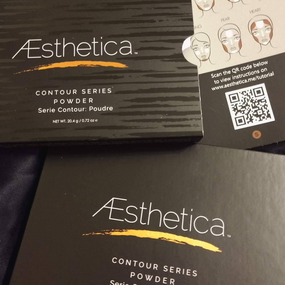 Aesthetica pressed powder contour kit
